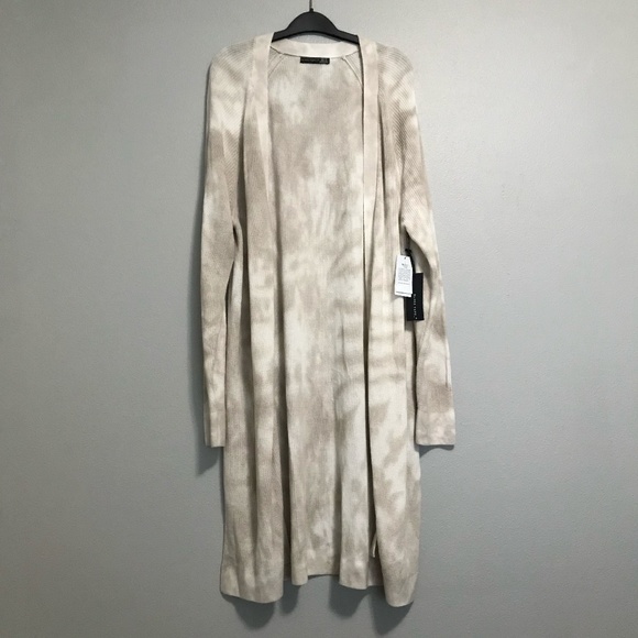 BLACK TAPE_ - Ribbed Tie-Dyed Cardigan - Size 2x - Picture 2 of 9